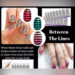 Color Street between the lines Nail Polish Strips . New in package.